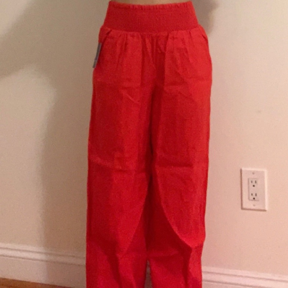 The cutest smocked pants!